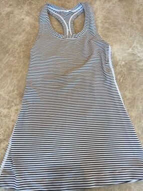 Lululemon striped tank top